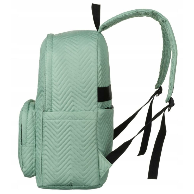 Polyesterový batoh s chlopňou Mint green