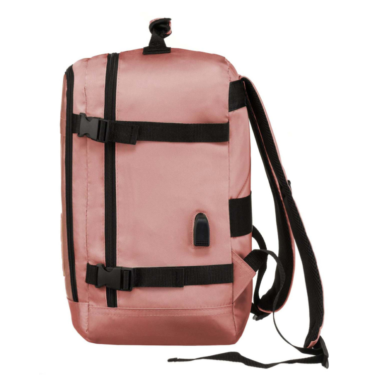 Peterson 3-funkčný priestranný cestovný batoh, WizzAir, veľkosť 40x30x20cm, s USB konektorom