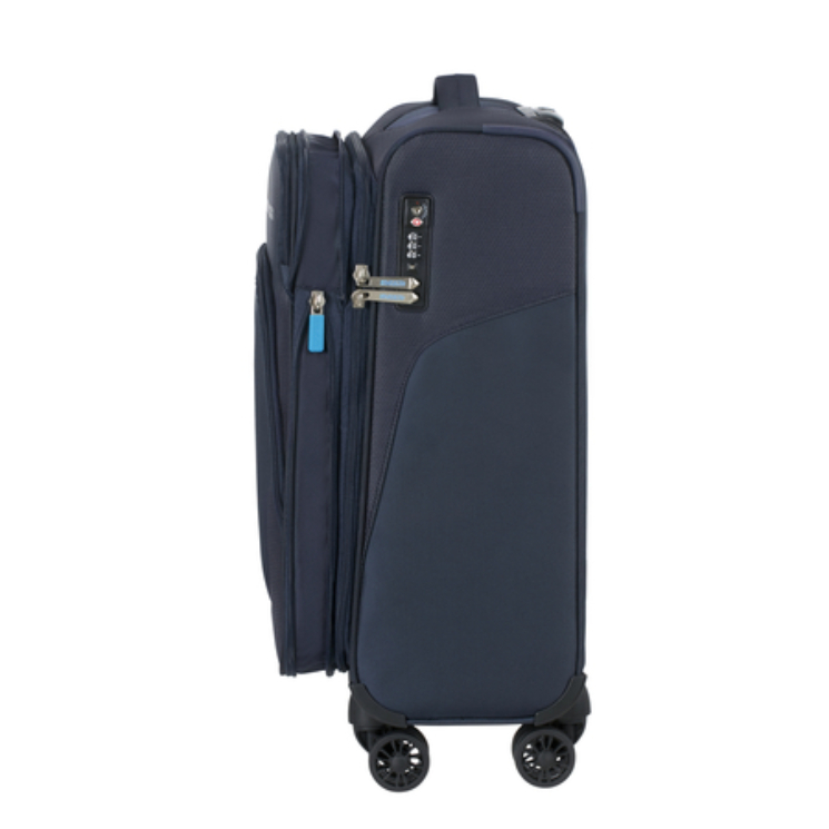 American Tourister Summerfunk Rozšíriteľný kufor Spinner Cabin 55 cm Navy