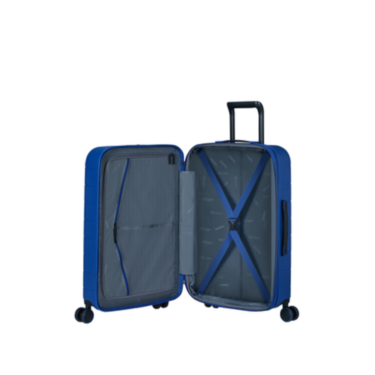 Rozšíriteľný kufor American Tourister Novastream Spinner 67 Dark Blue 3 roky záruka