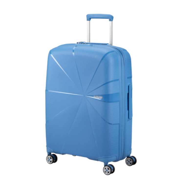 American Tourister Starvibe Spinner Rozšíriteľný kufor 67 cm Blue Záruka 3 roky