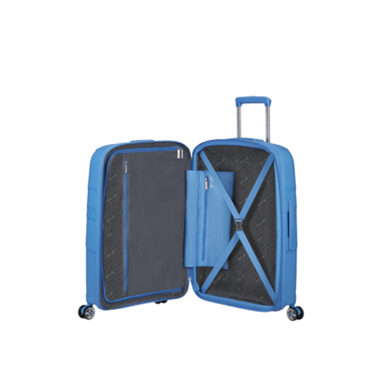 American Tourister Starvibe Spinner Rozšíriteľný kufor 67 cm Blue Záruka 3 roky
