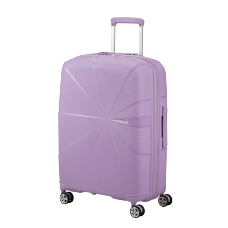 American Tourister Starvibe Spinner Výsuvný kufor 67 cm Lavender 3 roky záruka