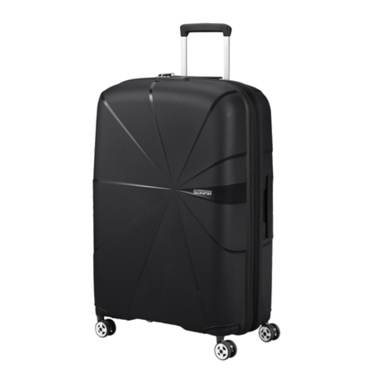 American Tourister Starvibe Spinner Rozšíriteľný kufor 77 cm Black Záruka 3 roky