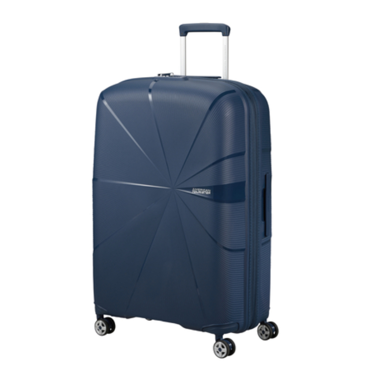 American Tourister Starvibe Spinner Rozšíriteľný kufor 77cm Navy Záruka 3 roky