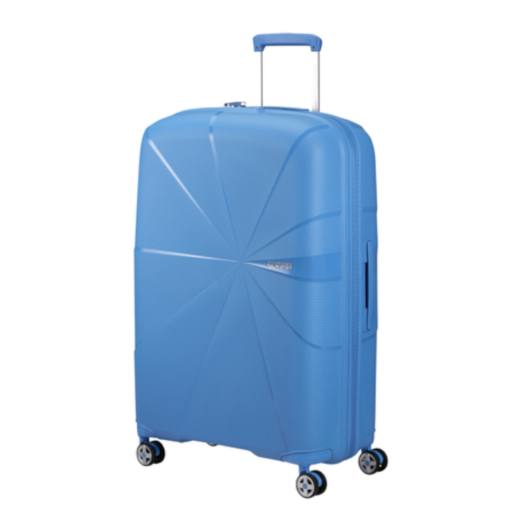 American Tourister Starvibe Spinner Rozšíriteľný kufor 77 cm Blue Záruka 3 roky