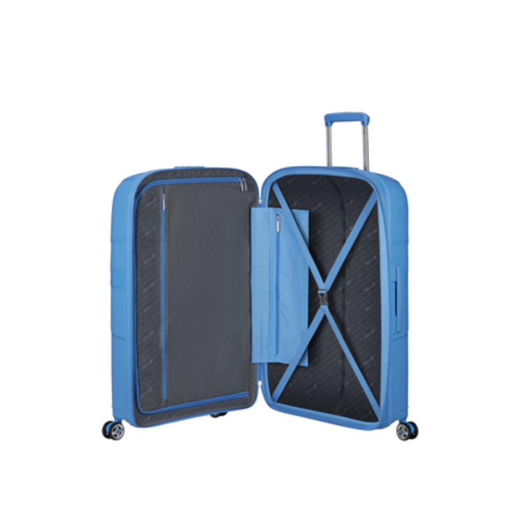 American Tourister Starvibe Spinner Rozšíriteľný kufor 77 cm Blue Záruka 3 roky