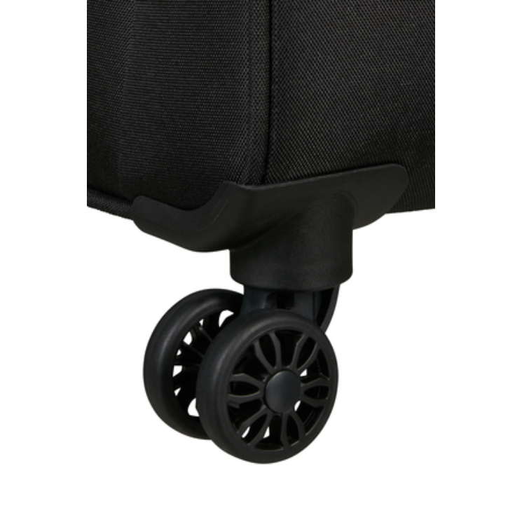 American Tourister Pulsonic Spinner Bőrönd 68cm AsphaltBlack