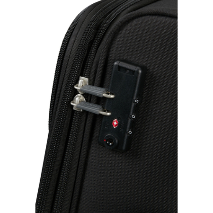 American Tourister Pulsonic Spinner Bőrönd 68cm AsphaltBlack