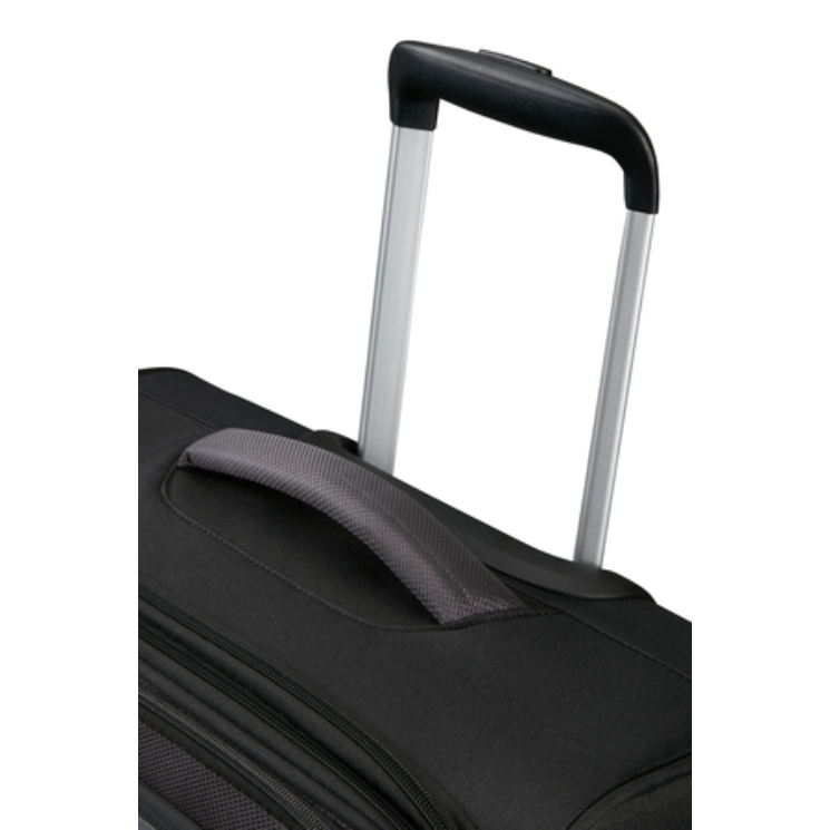 American Tourister Pulsonic Spinner Bőrönd 68cm AsphaltBlack