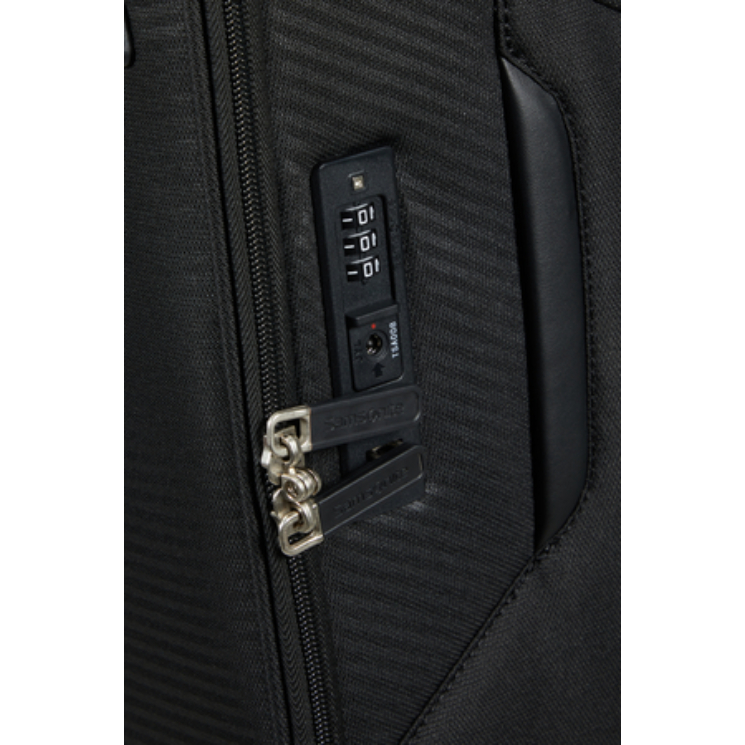 Litebeam Spinner Cabin Leather End 55 cm Záruka 5 rokov Black