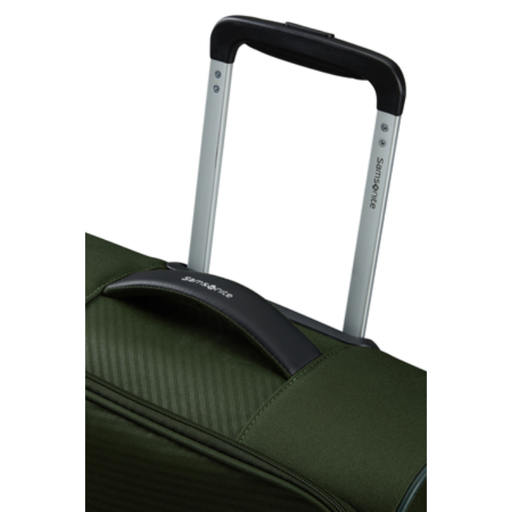 Litebeam Spinner Cabin Leather End 55 cm Záruka 5 rokov Tmavo zelená