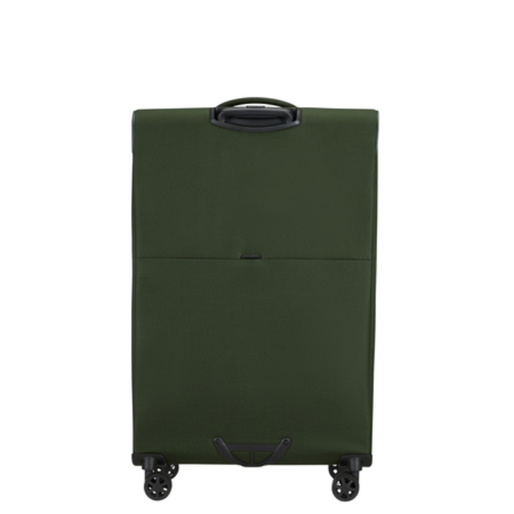 Litebeam Spinner Rozšíriteľný kožený koniec 77 cm Záruka 5 rokov Tmavo zelená