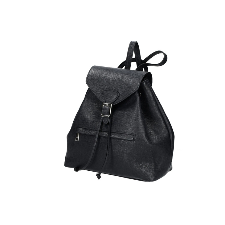 Pravý kožený dámsky batoh navy blue S7223 BlueNavy