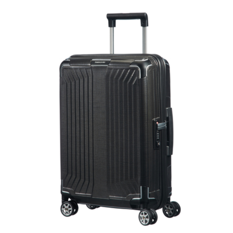 Samsonite Lite-Box Spinner Cabin Bag 55 cm Black Záruka 10 rokov