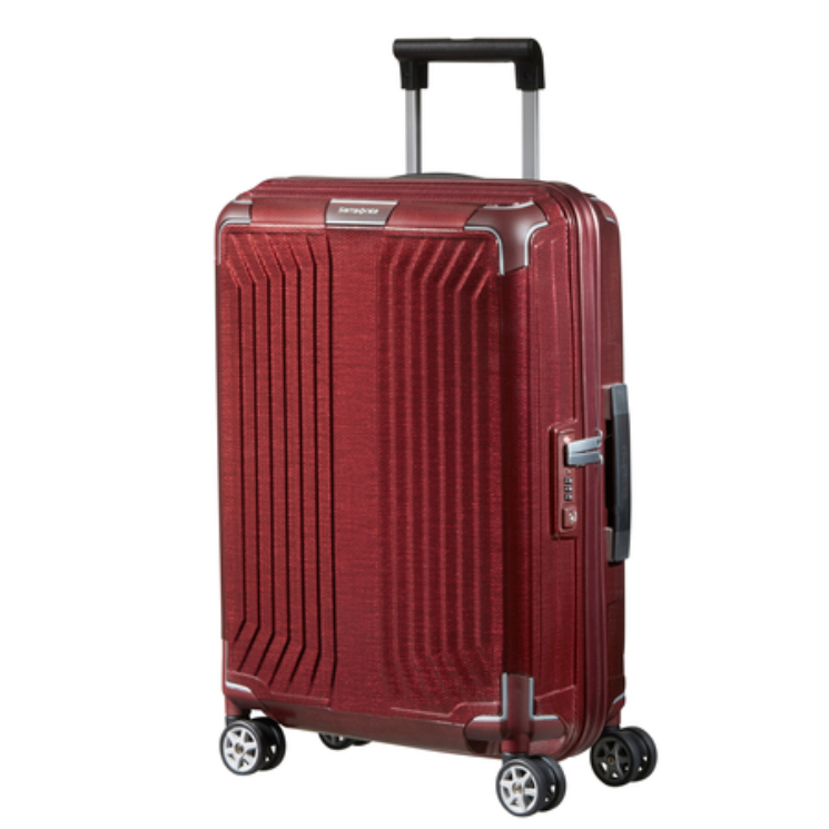 Samsonite Lite-Box Spinner Cabin Bag 55 cm DeepRed Záruka 10 rokov