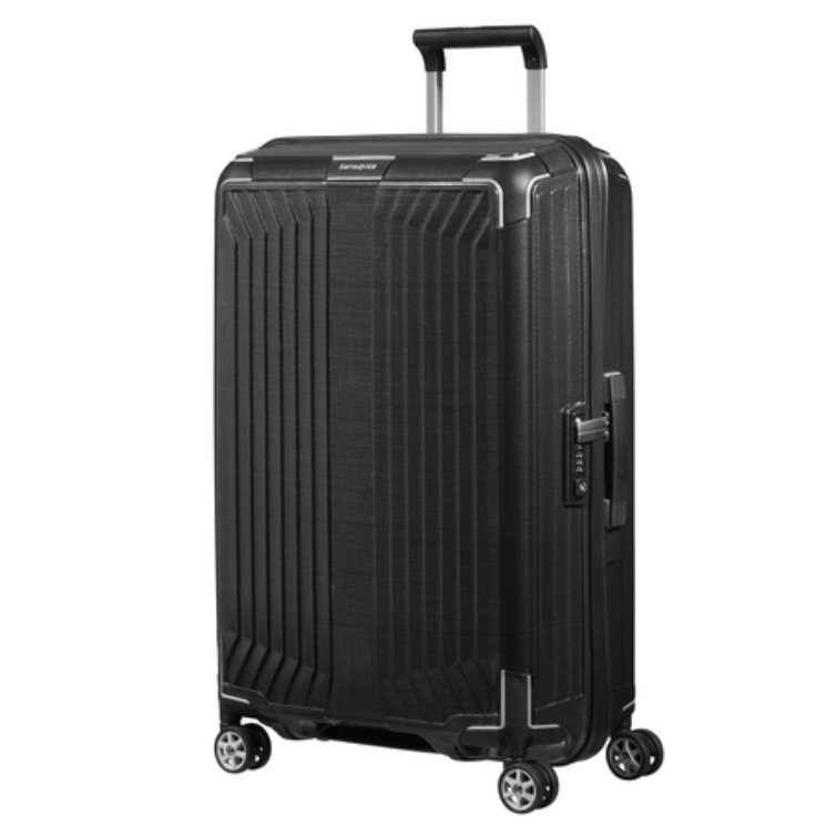 Samsonite Lite-Box Spinner Bőrönd 69 cm Black 10 kusov