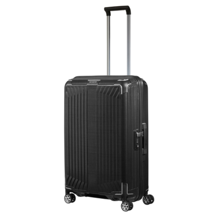 Samsonite Lite-Box Spinner Bőrönd 69 cm Black 10 kusov