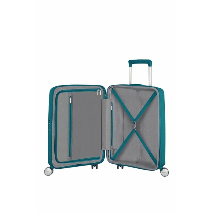 Rozšíriteľný kufor American Tourister Soundbox Spinner 55