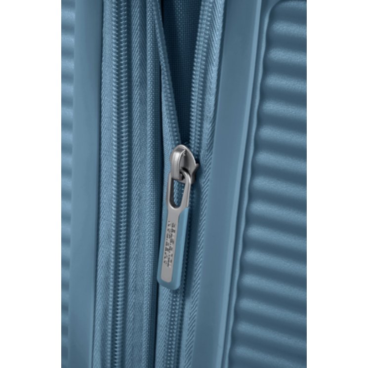American Tourister Soundbox 55 Bőrönd StoneBlue