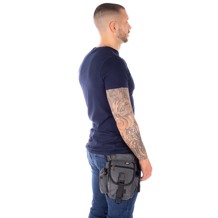 Taktická taška na stehno Adventurer AT5110 Šedá