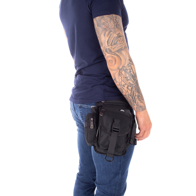 Taktická taška na stehno Adventurer AT5110 Black