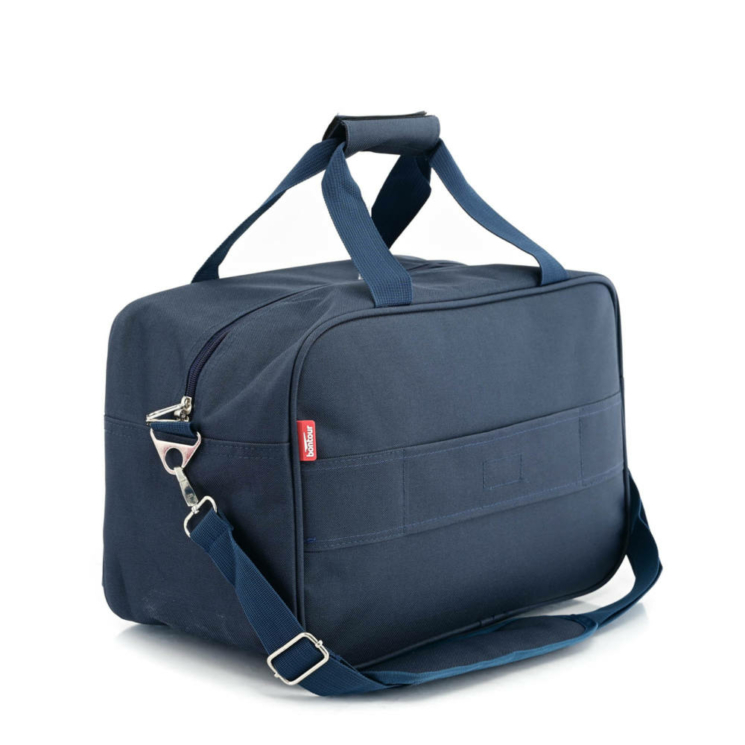 Palubná taška Bontour 40 x 25 x 20 cm veľkosť Ryanair modrá