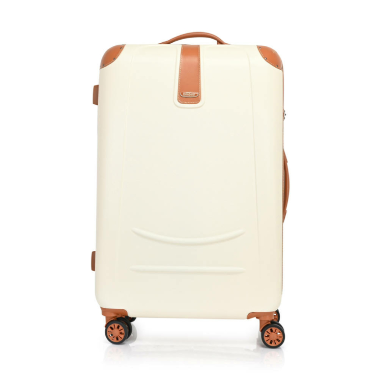 Bontour ELEGANCE Bőrönd Szett Krémfehér színben 120640 CreamWhite