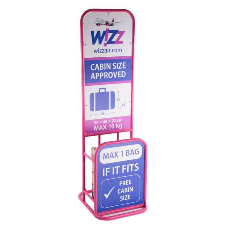 Emporio Valentini kufor kabínová veľkosť NEW WIZZAIR RYANAIR veľkosť