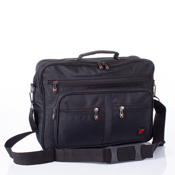 Pánska taška cez rameno AdventureR Black AT501-black