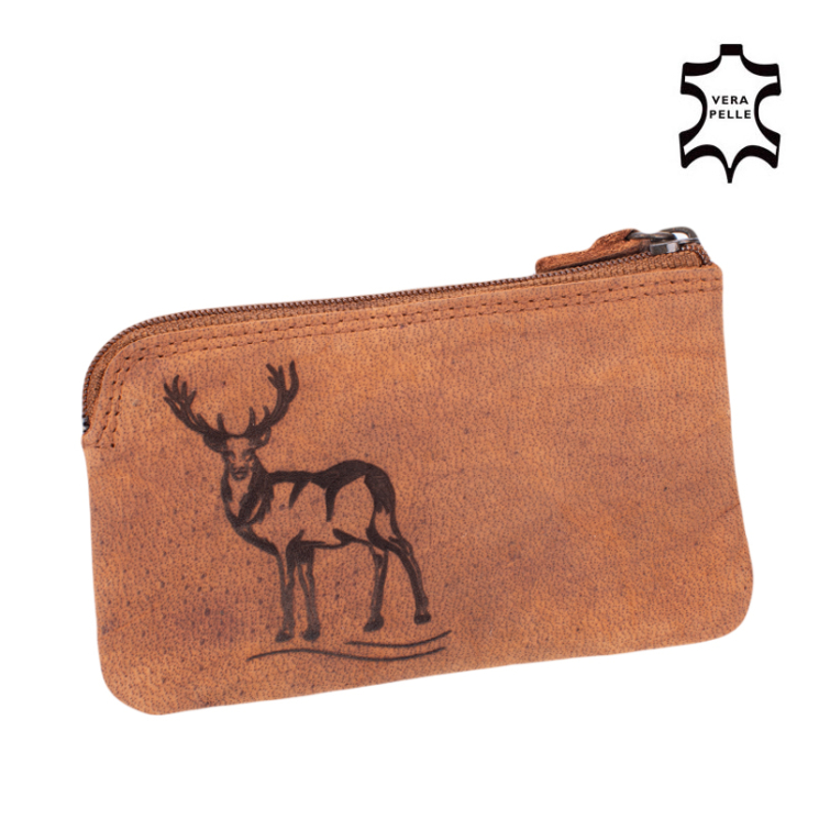 Kožená kľúčenka Hunter Hunter so vzorom jeleňa