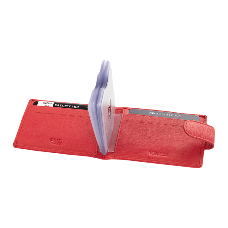 FAIRY puzdro na karty z pravej kože so systémom RFID