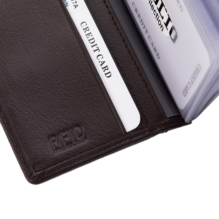GIULIO COLLECTION puzdro na karty z pravej kože so systémom RFID