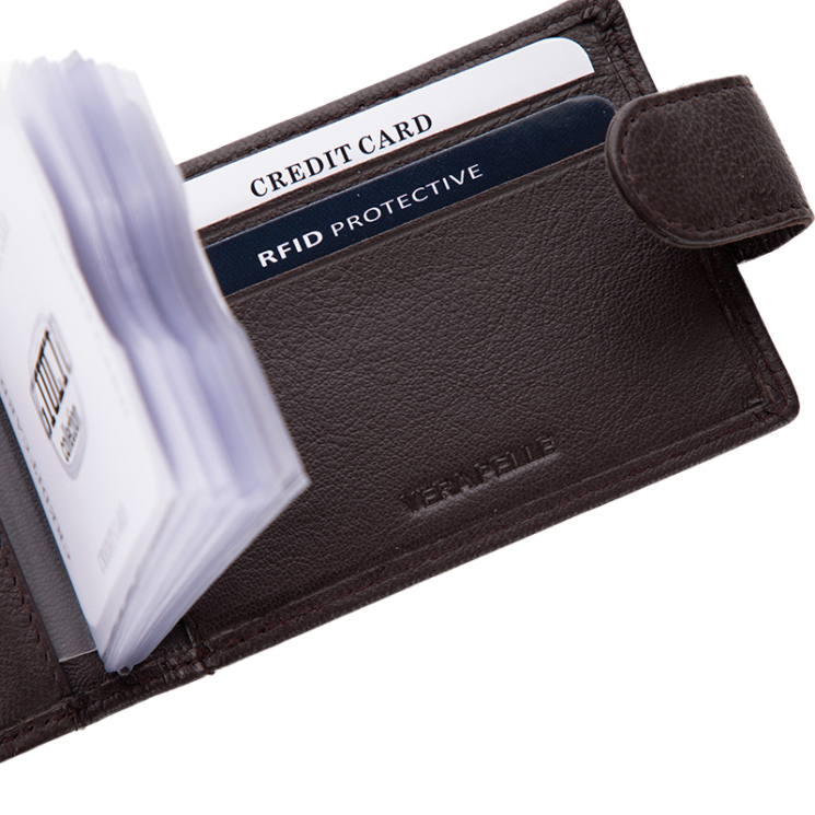 GIULIO COLLECTION puzdro na karty z pravej kože so systémom RFID