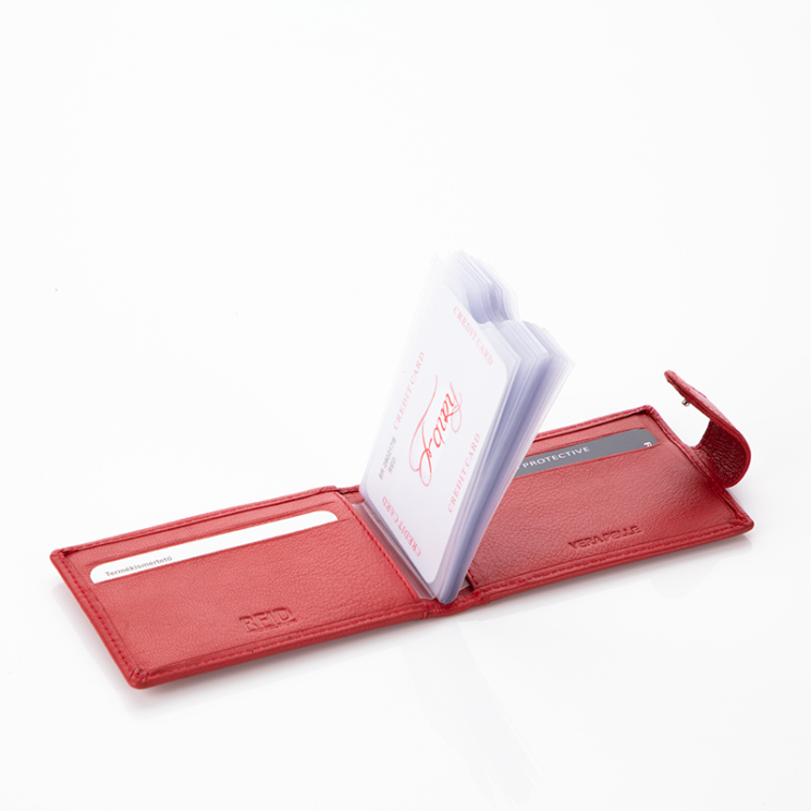 FAIRY puzdro na karty z pravej kože so systémom RFID*
