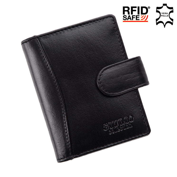 GIULIO COLLECTION puzdro na karty z pravej kože so systémom RFID 