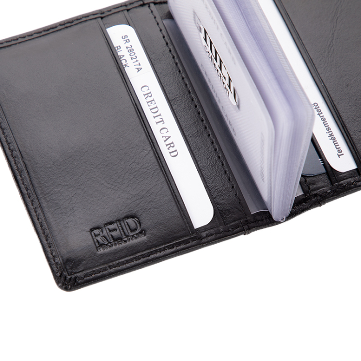 GIULIO COLLECTION puzdro na karty z pravej kože so systémom RFID 