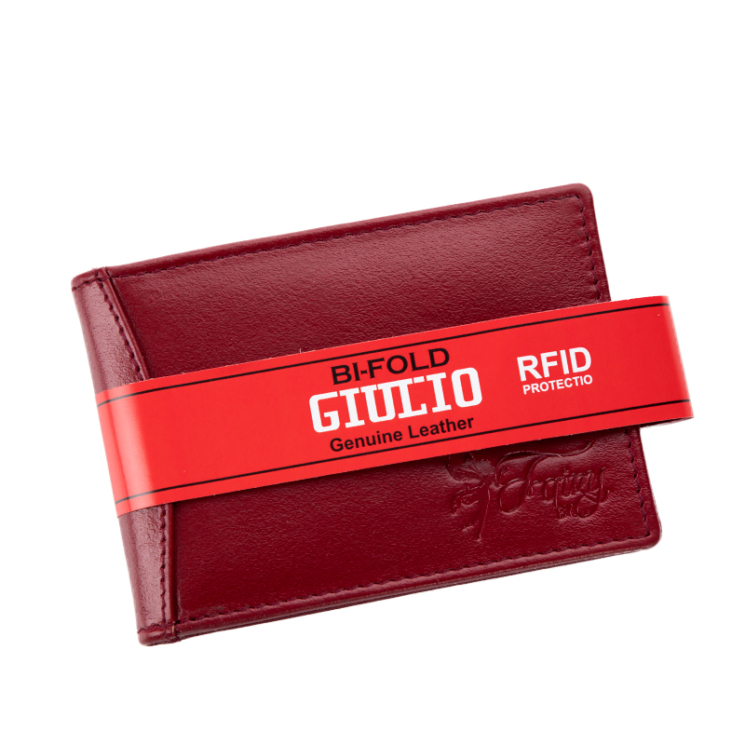 FAIRY puzdro na karty z pravej kože so systémom RFID v darčekovej krabičke