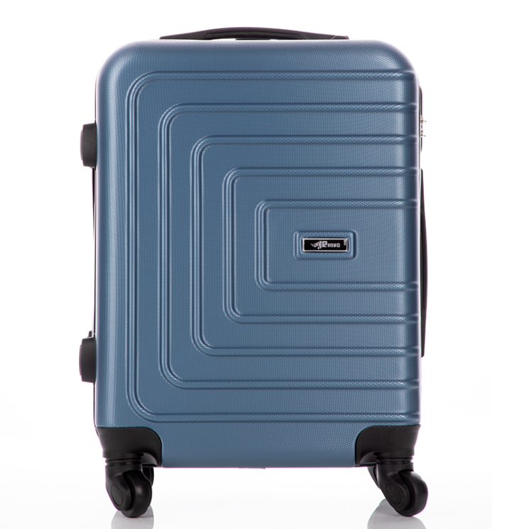 RHINO Hardshell Kufrík kabínová veľkosť NEW WIZZAIR RYANAIR veľkosť steelblue