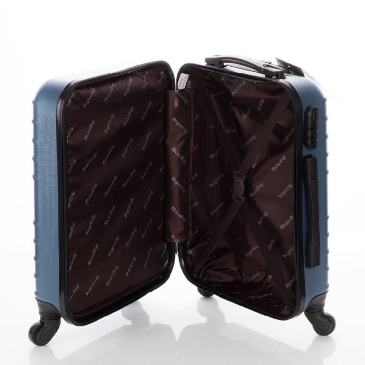 RHINO Hardshell Kufrík kabína veľkosť NEW WIZZAIR RYANAIR veľkosť biela farba