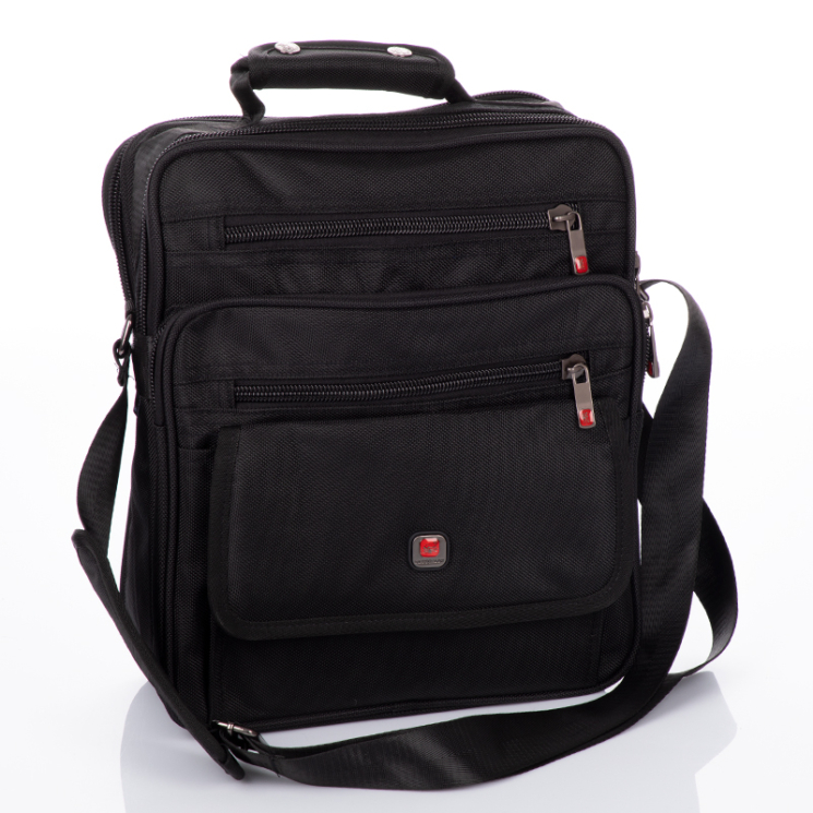 StarDragon pánska čierna bočná taška 9965 Black