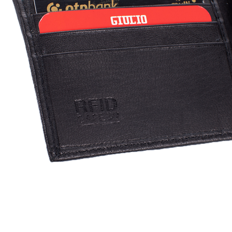 GIULIO pánska peňaženka z pravej kože s RFID