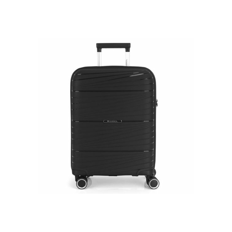 Kabínový kufor Gabol v čiernej farbe GA-1220KB