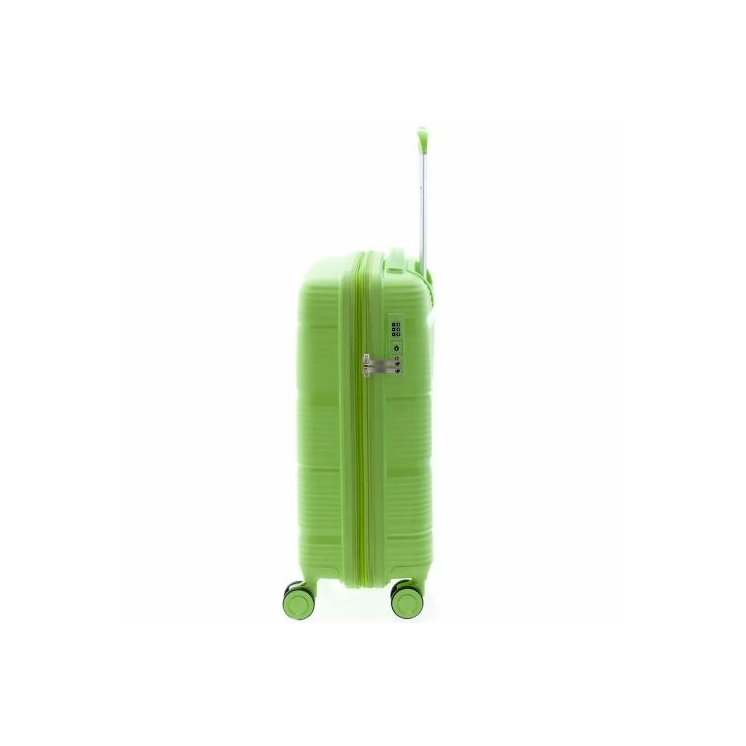 Gladiator Spinner Rozšíriteľný kabínový kufor 55 cm M-0810 Light Green