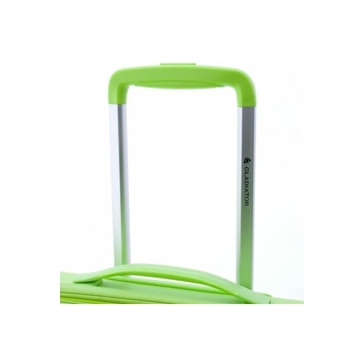 Gladiator Spinner Rozšíriteľný kabínový kufor 55 cm M-0810 Light Green