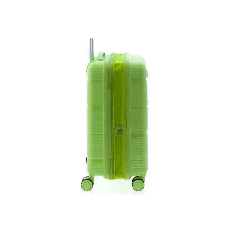 Gladiator Spinner Rozšíriteľný kabínový kufor 55 cm M-0810 Light Green