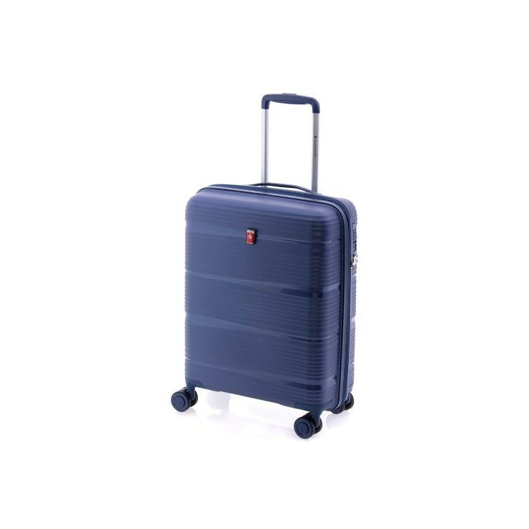 Gladiator Spinner Rozšíriteľný kabínový kufor 55 cm M-0810 DarkBlue
