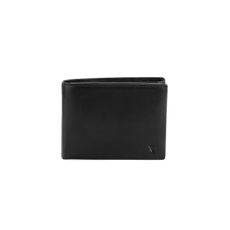 Kožená peňaženka Roncato čierna R-2903 Black