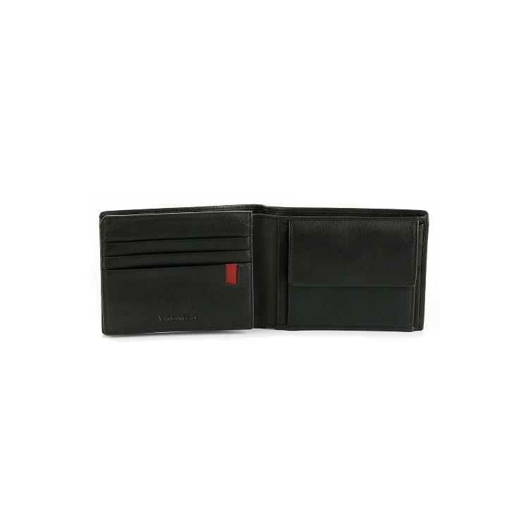 Kožená peňaženka Roncato čierna R-2903 Black