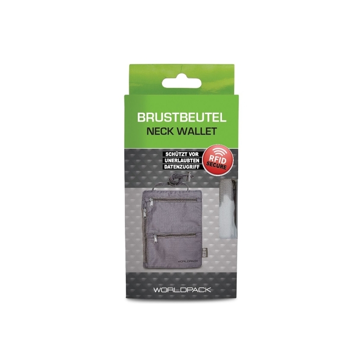 Skrytá peňaženka Worldpack S-10349